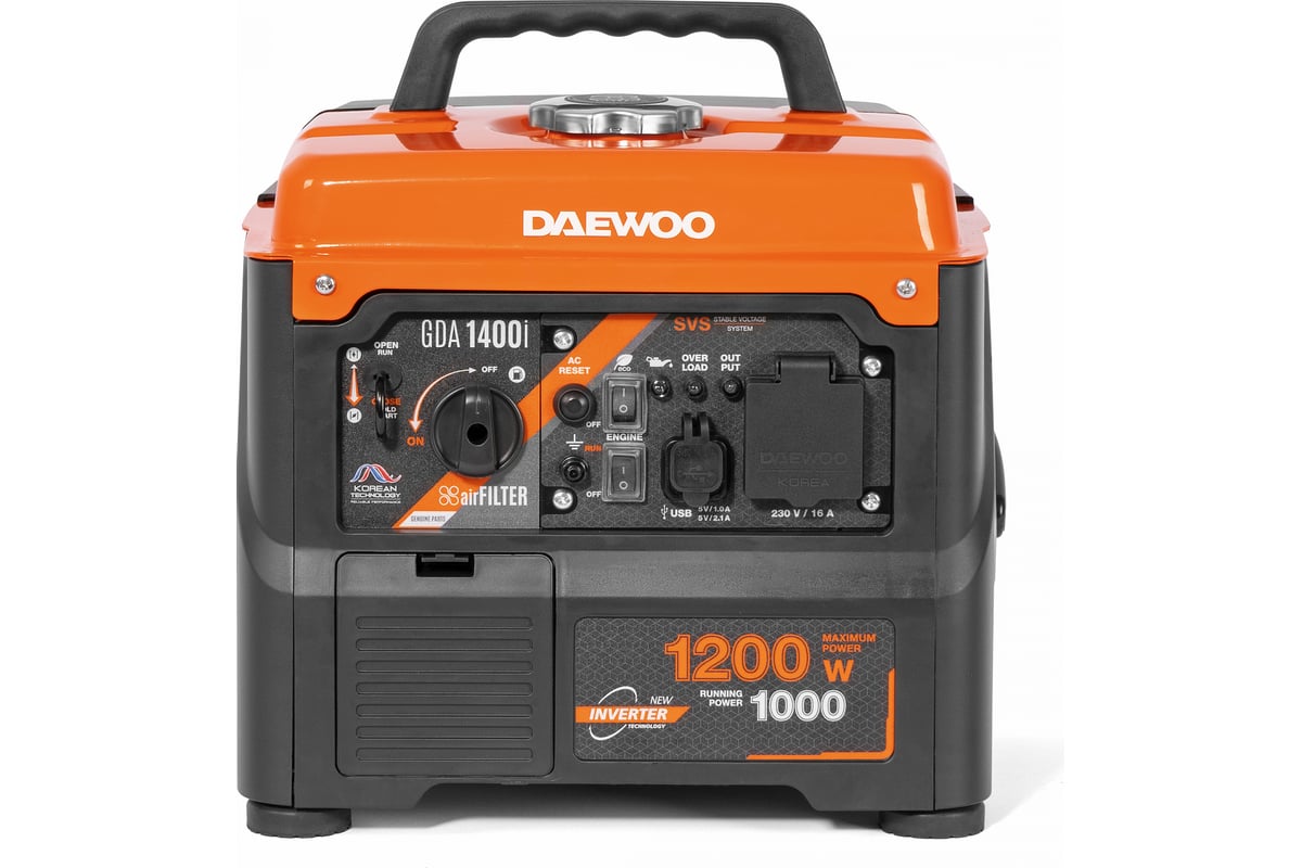 Бензиновый инверторный генератор Daewoo GDA 1400i - выгодная цена .