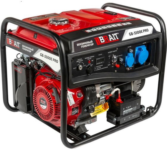 Бензиновый генератор BRAIT GB-5500E PRO 02.01.021.035