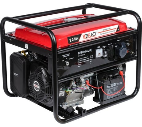 Бензиновый генератор BRAIT BR9000-CU(E) 02.01.049.029