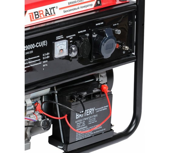 Бензиновый генератор BRAIT BR9000-CU(E) 02.01.049.029