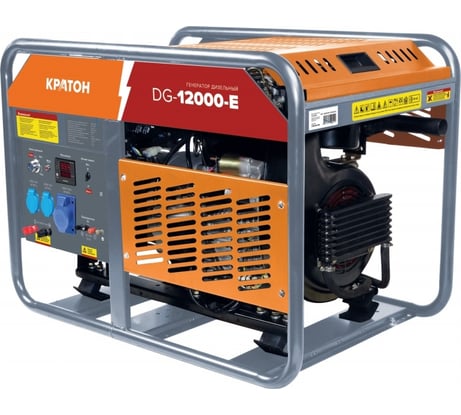 Дизельный генератор Кратон DG-12000-E 3 08 02 014