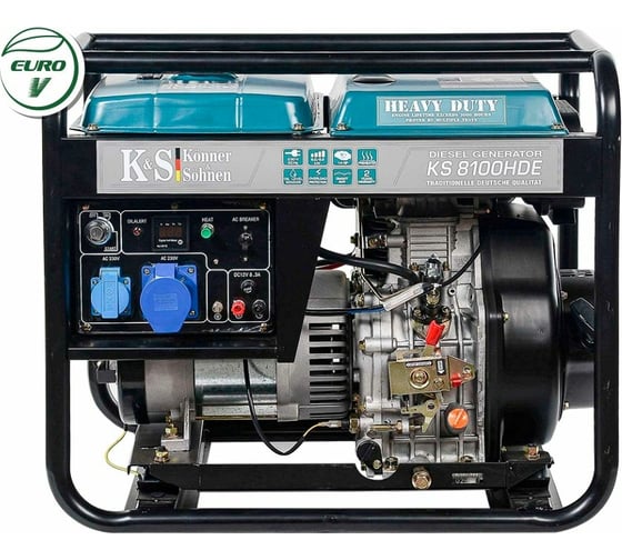 Дизельный генератор Konner&Sohnen KS 8100HDE