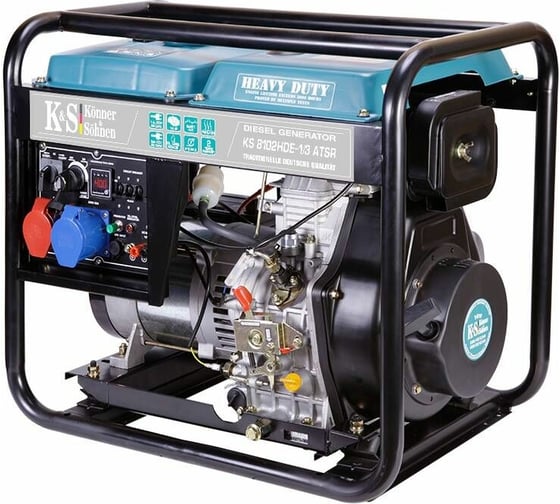Дизельный генератор Konner&Sohnen KS 8102HDE 1/3 ATSR