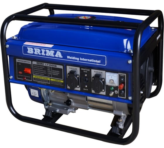 Бензиновый генератор Brima LT 3900 B ручной запуск 0009777