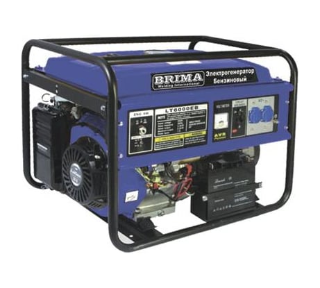 Бензиновый генератор Brima LT 8000 B ручной запуск 0009490