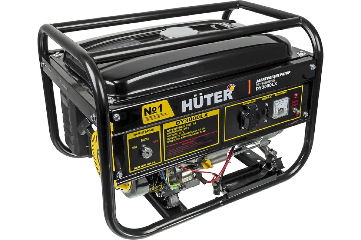 Huter DY3000LX с электростартером — фото модели из карточки магазина