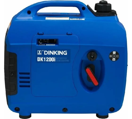 Бензиновый генератор Dinking DK1200i инверторный, 1,2 кВт, 230 В, 50 Гц, DK145, бак 2,5 л ГЕН016