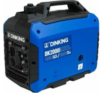 Бензиновый генератор Dinking DK2000i инверторный, 2 кВт, 230 В, 50 Гц, DK148, бак 4.3 л ГЕН017