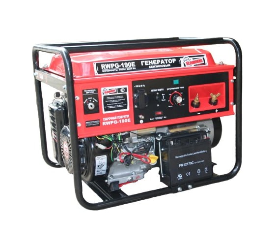 Бензиновый генератор для сварки Ranger RWPG-190E 1