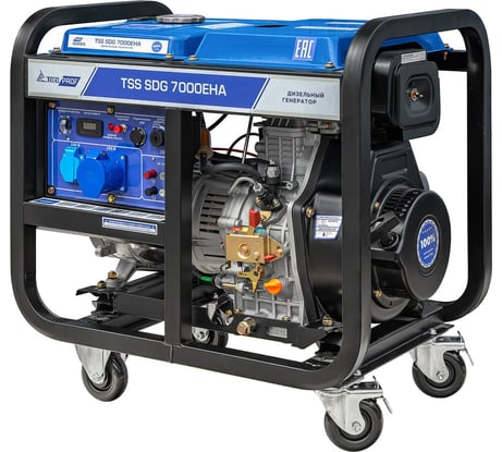 Дизель генератор ТСС SDG 7000EHA 100033
