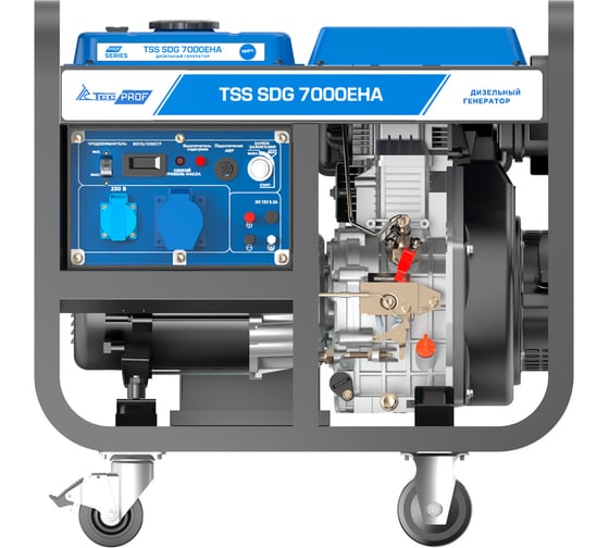 Дизель генератор ТСС SDG 7000EHA 100033