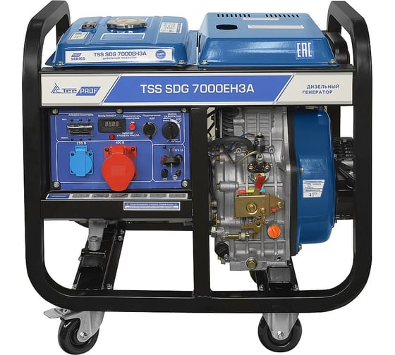 Дизель генератор ТСС SDG 7000EH3A 100034