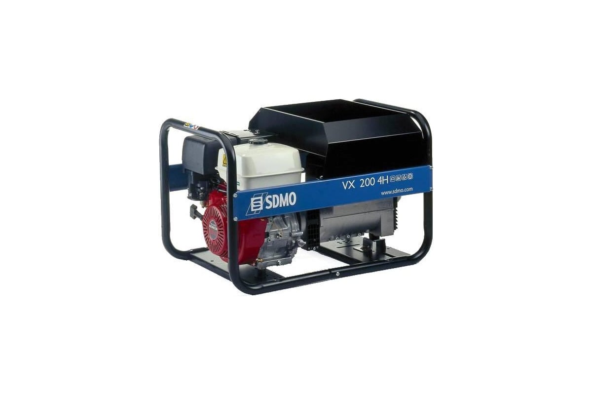 Бензиновая сварочная электростанция SDMO VX 200/4 HC (VX 200/4 HS .