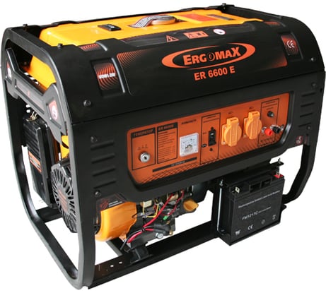 Бензиновый генератор ERGOMAX ER 6600 Е