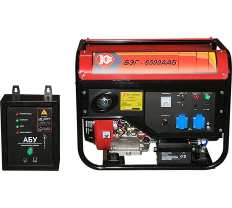 Бензиновый генератор Калибр БЭГ-6500ААБ 00000032013