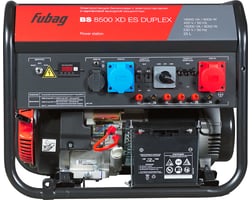 Fubag с электростартером bs 8500 xd es duplex — фото 3