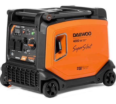 Бензиновый инверторный генератор в шумозащитном кожухе DAEWOO GDA 4500SEi