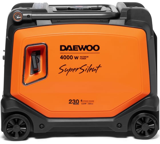 Бензиновый инверторный генератор в шумозащитном кожухе DAEWOO GDA 4500SEi