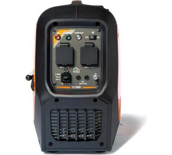 Бензиновый инверторный генератор в шумозащитном кожухе DAEWOO GDA 2500Si