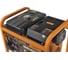 Генератор CARVER PPG-11000DE дизель, LT-1100F, 8,5/9,5 кВт, 220 В, бак 20л, э/старт, колеса, медь 01.020.00025 10