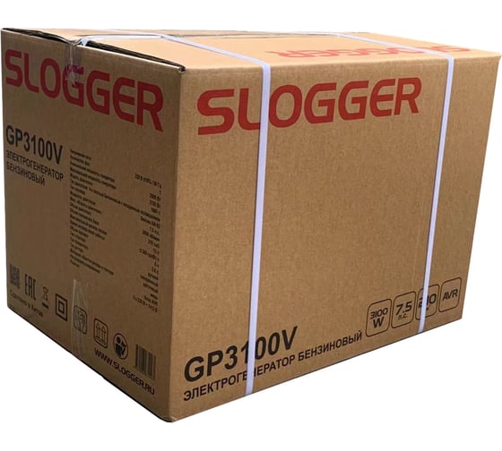 Бензиновый генератор Slogger GP3100V