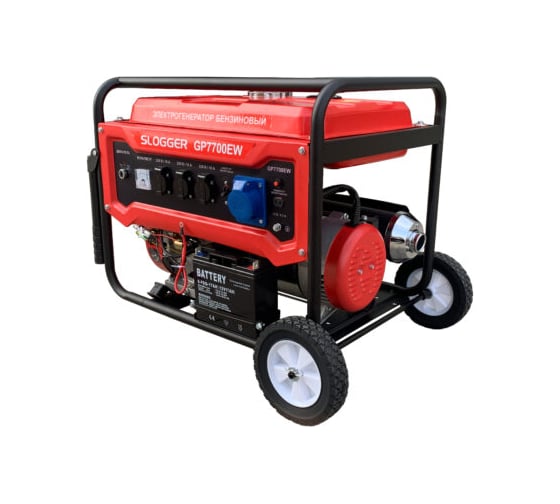 Бензиновый генератор Slogger GP7700EW