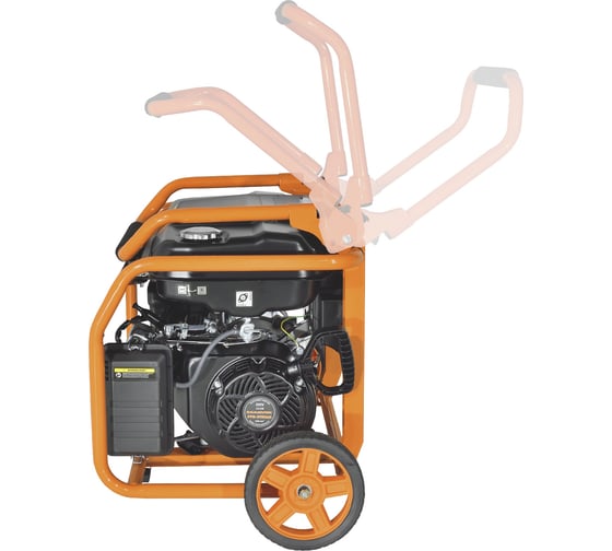Генератор CARVER PPG- 3900АM бензин LT-170F, 2,8/3,0 кВт, 220В, бак 15 л, колеса 01.020.00027