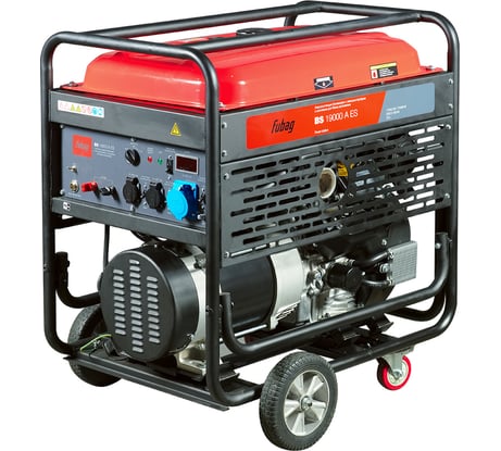 Бензиновая электростанция с электростартером и коннектором автоматики FUBAG bs 19000 a es 641059