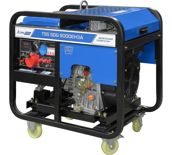 Дизель генератор ТСС SDG 8000EH3A 100051