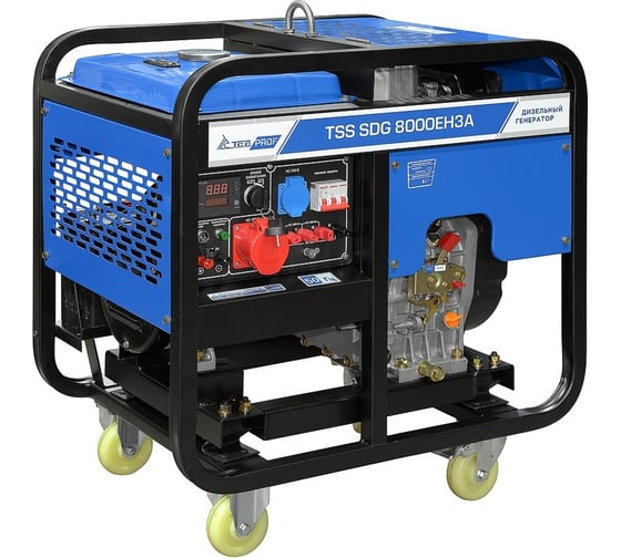 Дизель генератор ТСС SDG 8000EH3A 100051