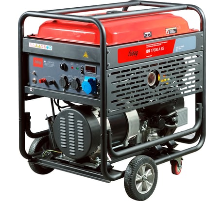 Бензиновая электростанция с электростартером и коннектором автоматики FUBAG bs 17000 a es 641057