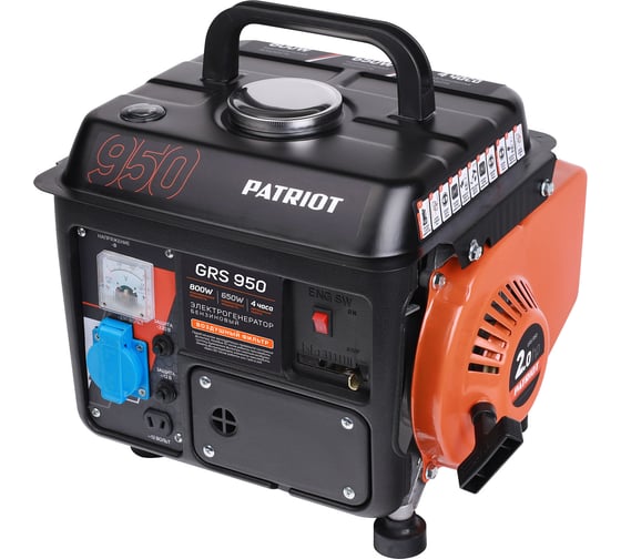Бензиновый генератор Patriot GRS 950 476102219