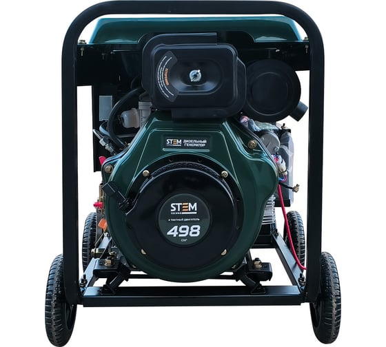 Дизельный генератор STEM Techno s6500de (6,5кв, электростартер, дисплей, подогрев) ГЕН019