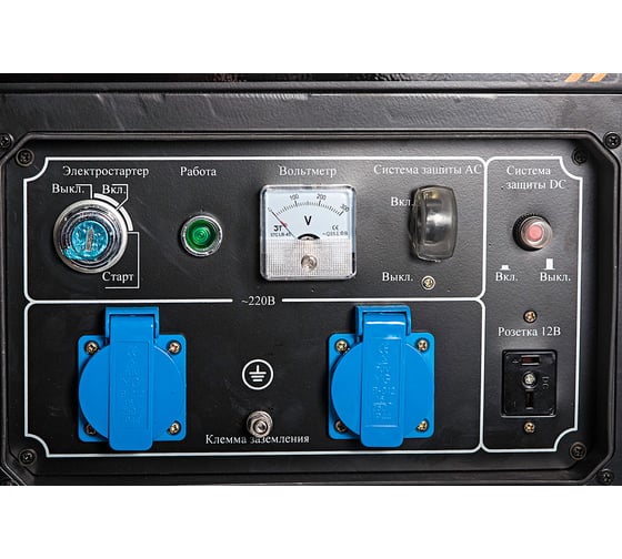 Бензиновый генератор СПЕЦ СПЕЦ-SB-5000E2