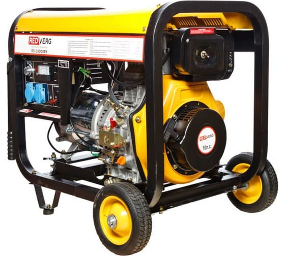 Дизельный генератор REDVERG RD-D5000EN 5024816