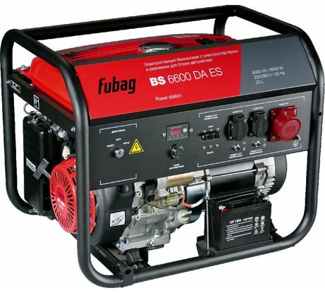 Бензиновая электростанция FUBAG BS 6600 DA ES
