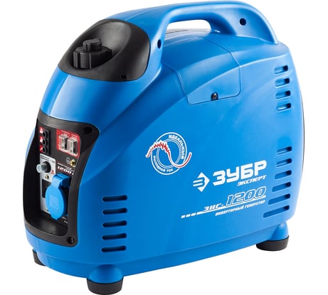 Инверторный генератор ЗУБР Профессионал 1200 Вт ЗИГ-1200