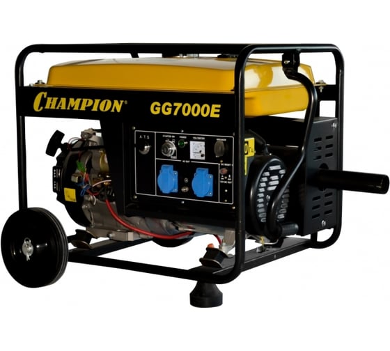 Генератор с блоком автоматики и газоотводом Champion GG7000E