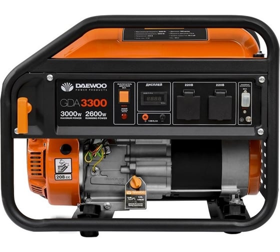 Бензиновый генератор DAEWOO GDA 3300
