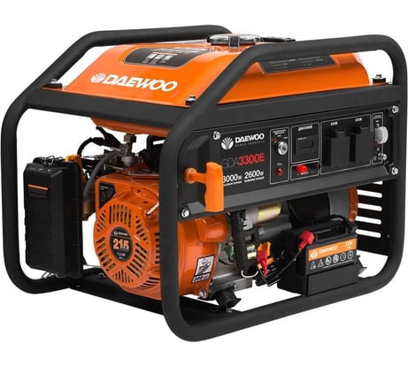 Бензиновый генератор DAEWOO GDA 3300E
