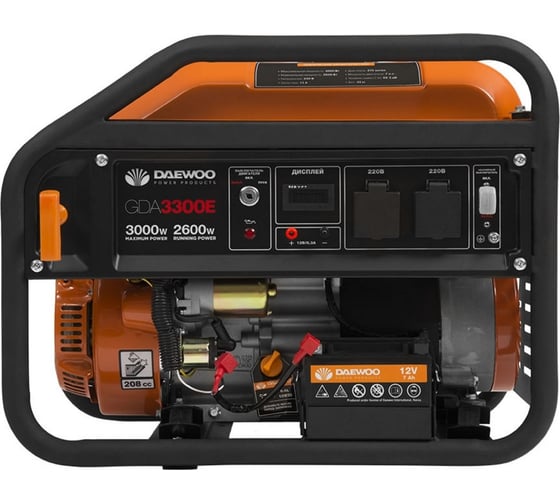 Бензиновый генератор DAEWOO GDA 3300E