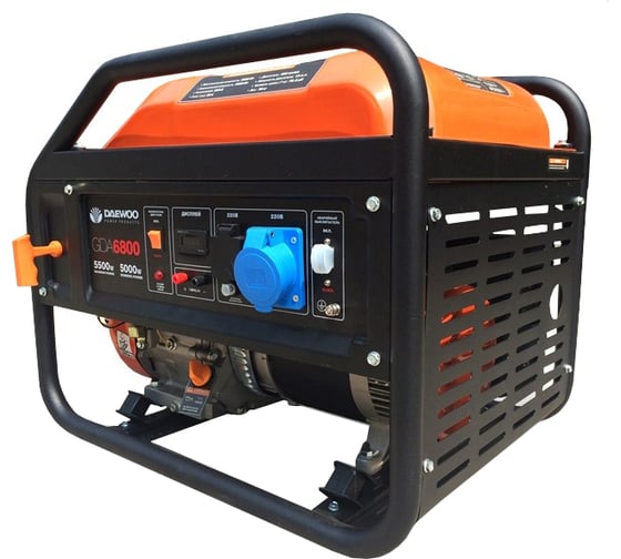 Бензиновый генератор DAEWOO GDA 6800