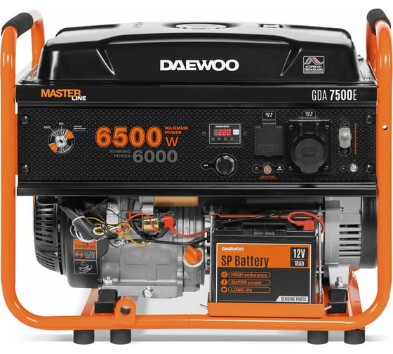 Бензиновый генератор DAEWOO GDA 7500E
