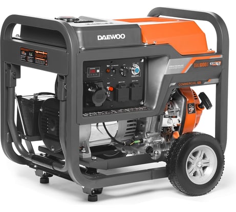 Дизельный генератор с возможностью подключения ATS Daewoo DDAE 6000XE