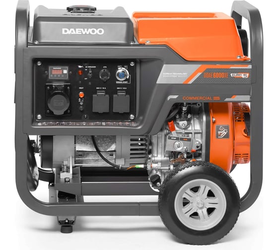 Дизельный генератор с возможностью подключения ATS Daewoo DDAE 6000XE