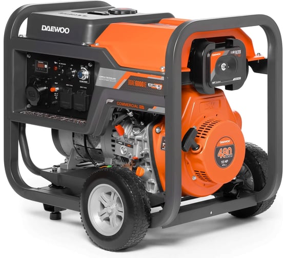 Дизельный генератор с возможностью подключения ATS Daewoo DDAE 6000XE