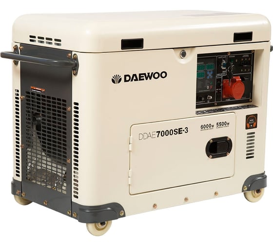 Дизельный генератор Daewoo DDAE 7000SE-3 1