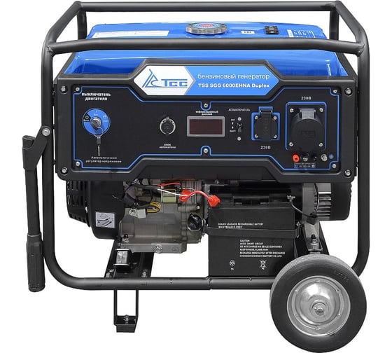 Бензогенератор ТСС SGG 6000EHNA Duplex 160012