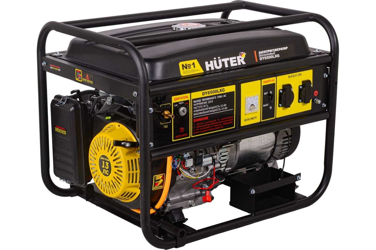 Huter DY6500LXG — фото модели из карточки магазина