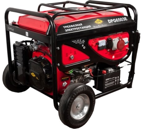 Бензиновый генератор DDE DPG6503E
